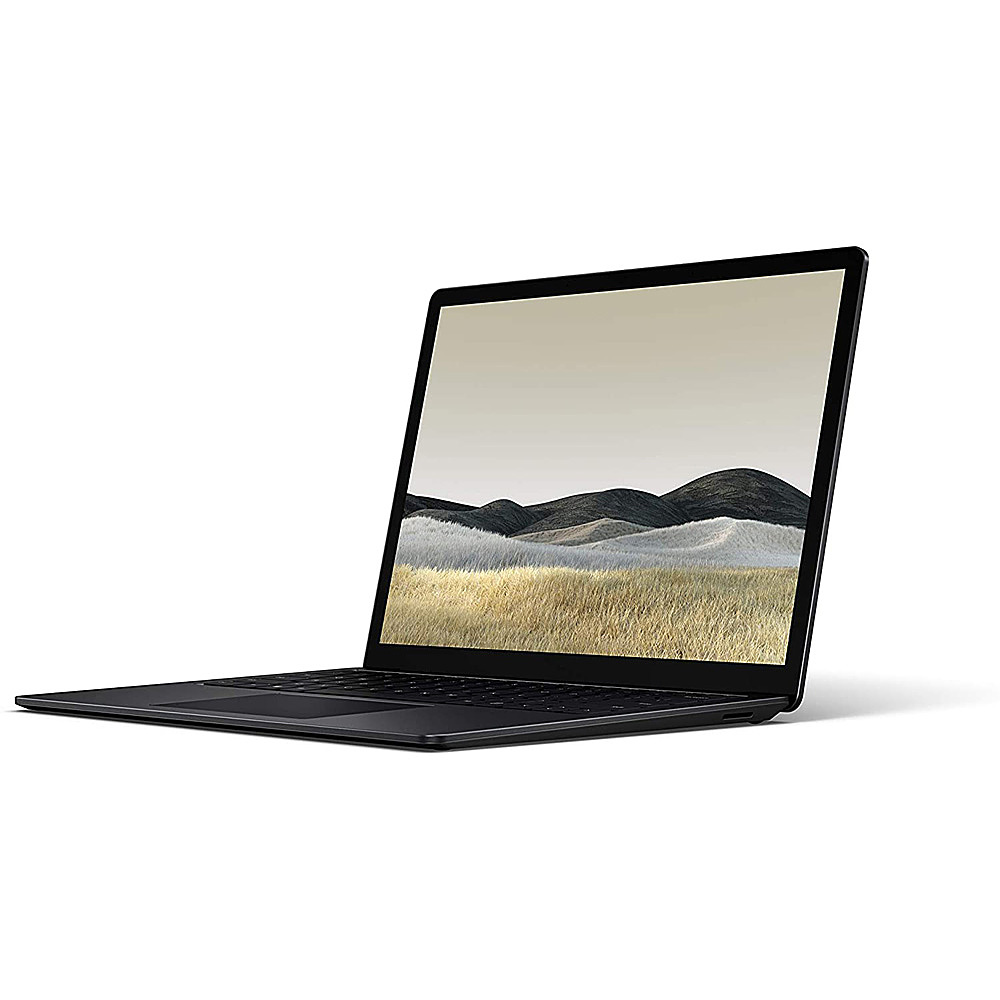 Angle View: Microsoft - Geek Squad Certified Refurbished Surface Laptop 3 - 15" Touch-Screen - AMD Ryzen 7 - 16GB Memory - 512GB SSD - Platinum