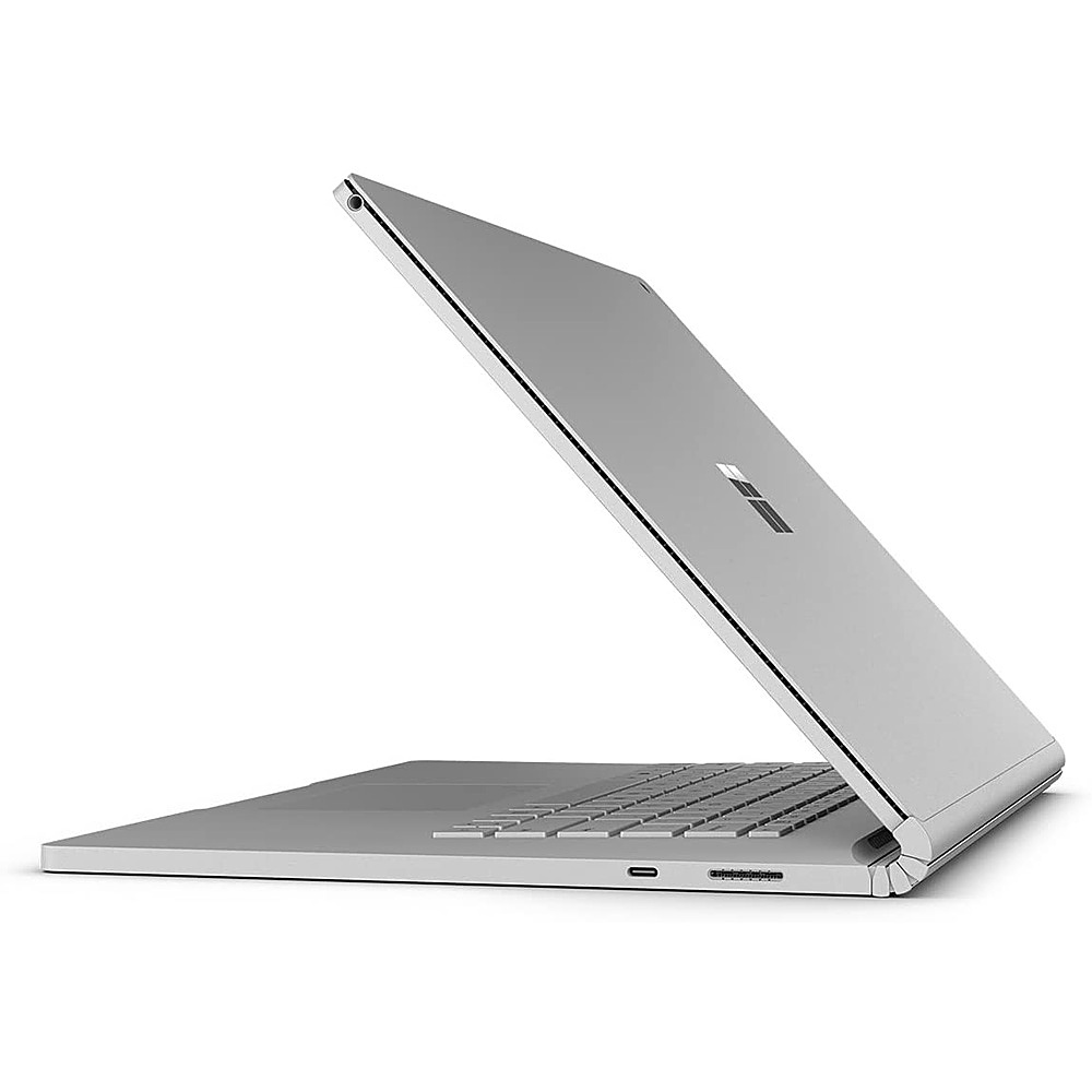 Angle View: Microsoft - Geek Squad Certified Refurbished Surface Pro X - 13" Touch-Screen - 512GB SSD - Wi-Fi + 4G LTE - Platinum