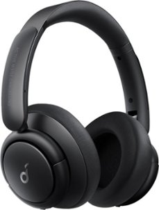 Soundcore - by Anker Life Tune XR Wireless Active Noise-Cancelling Over-the-Ear Headphones - Black