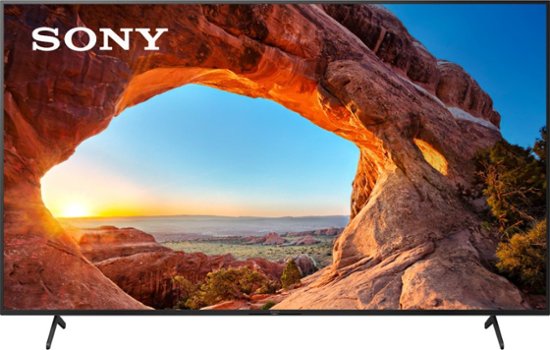 Front Zoom. Sony - 85" Class X85J Series LED 4K UHD Smart Google TV.