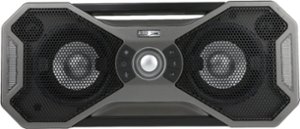 Altec Lansing - Mix2.0 Bluetooth Party Speaker - Steel Gray - Front_Zoom