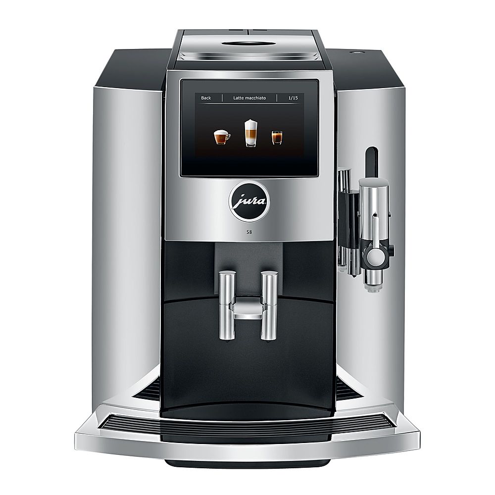 Jura S8 Automatic Coffee Machine, Chrome