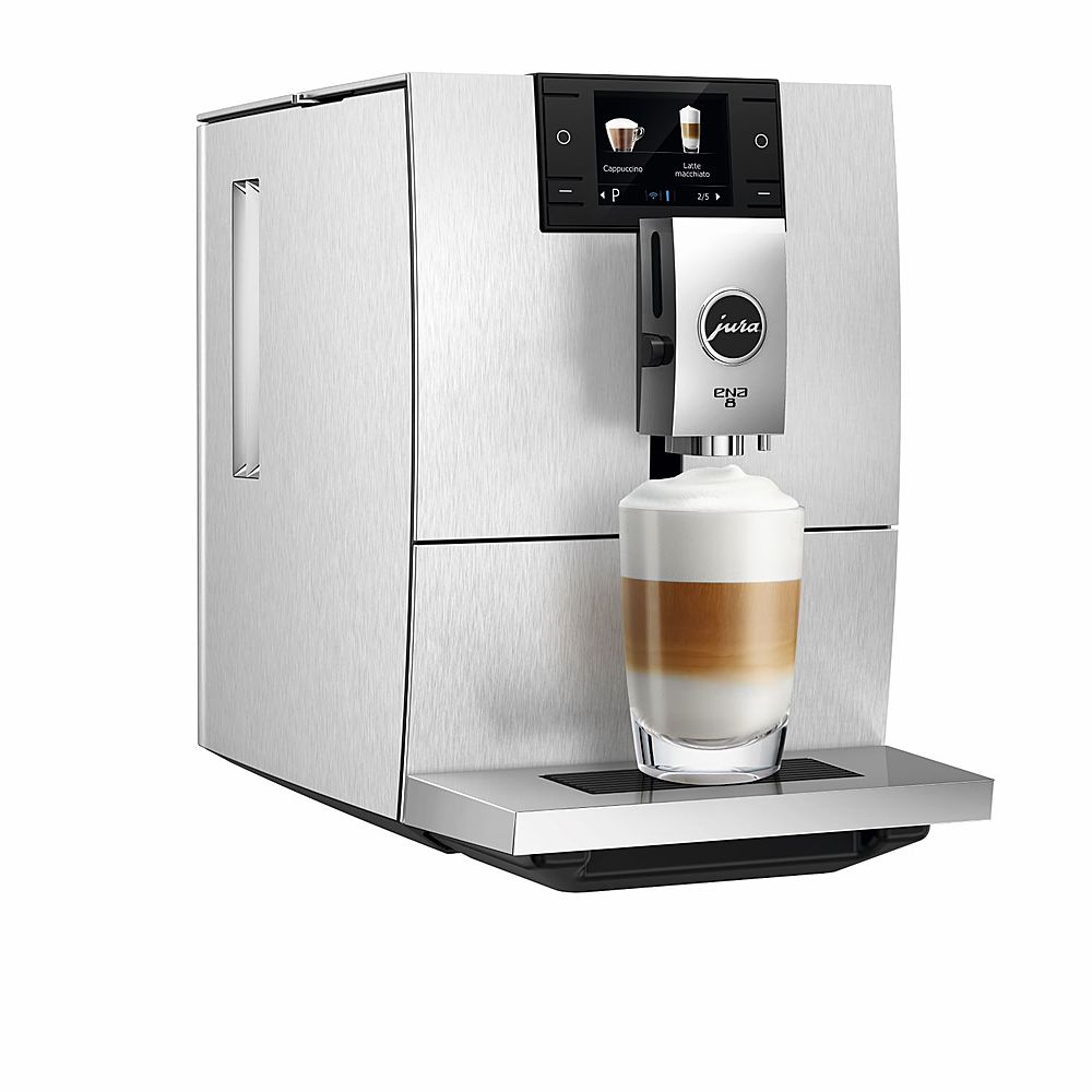 Left View: Cuisinart Espresso Defined™, 5 Cup Metallic Automatic Espresso Machine