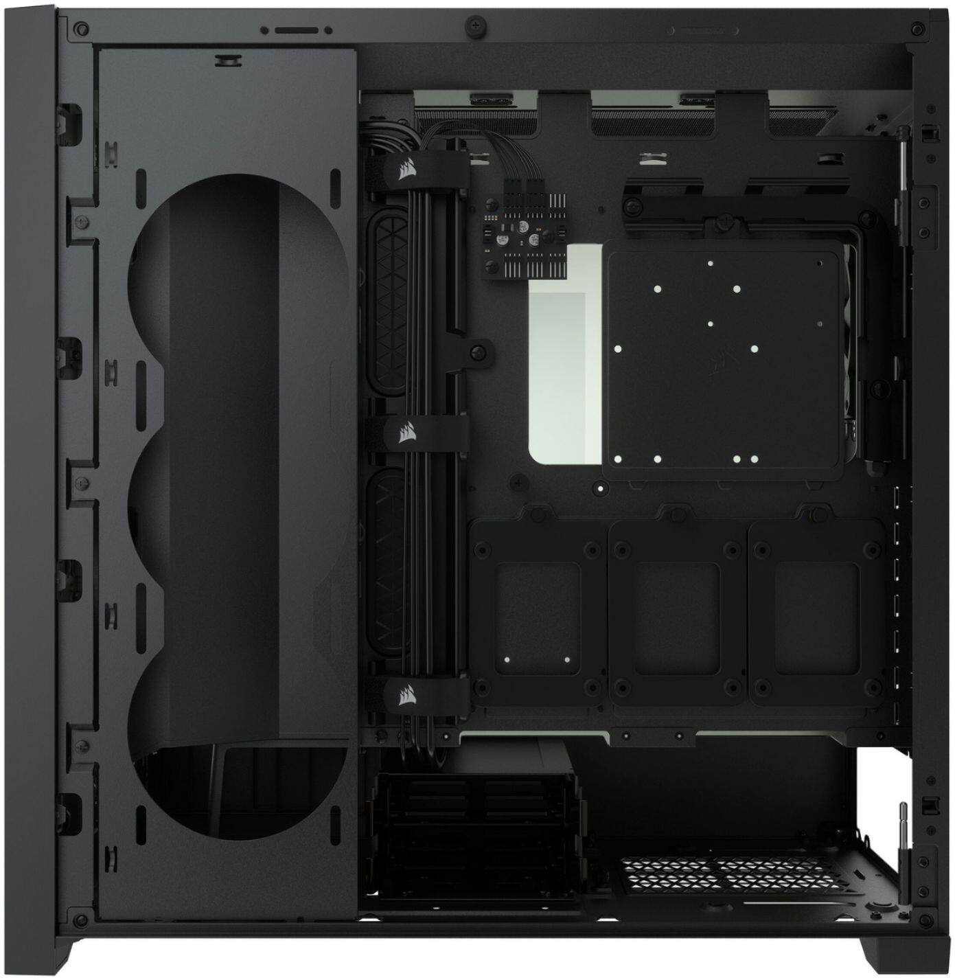 Alt View 13. CORSAIR - 5000D AIRFLOW ATX Mid-Tower PC Case - Black.