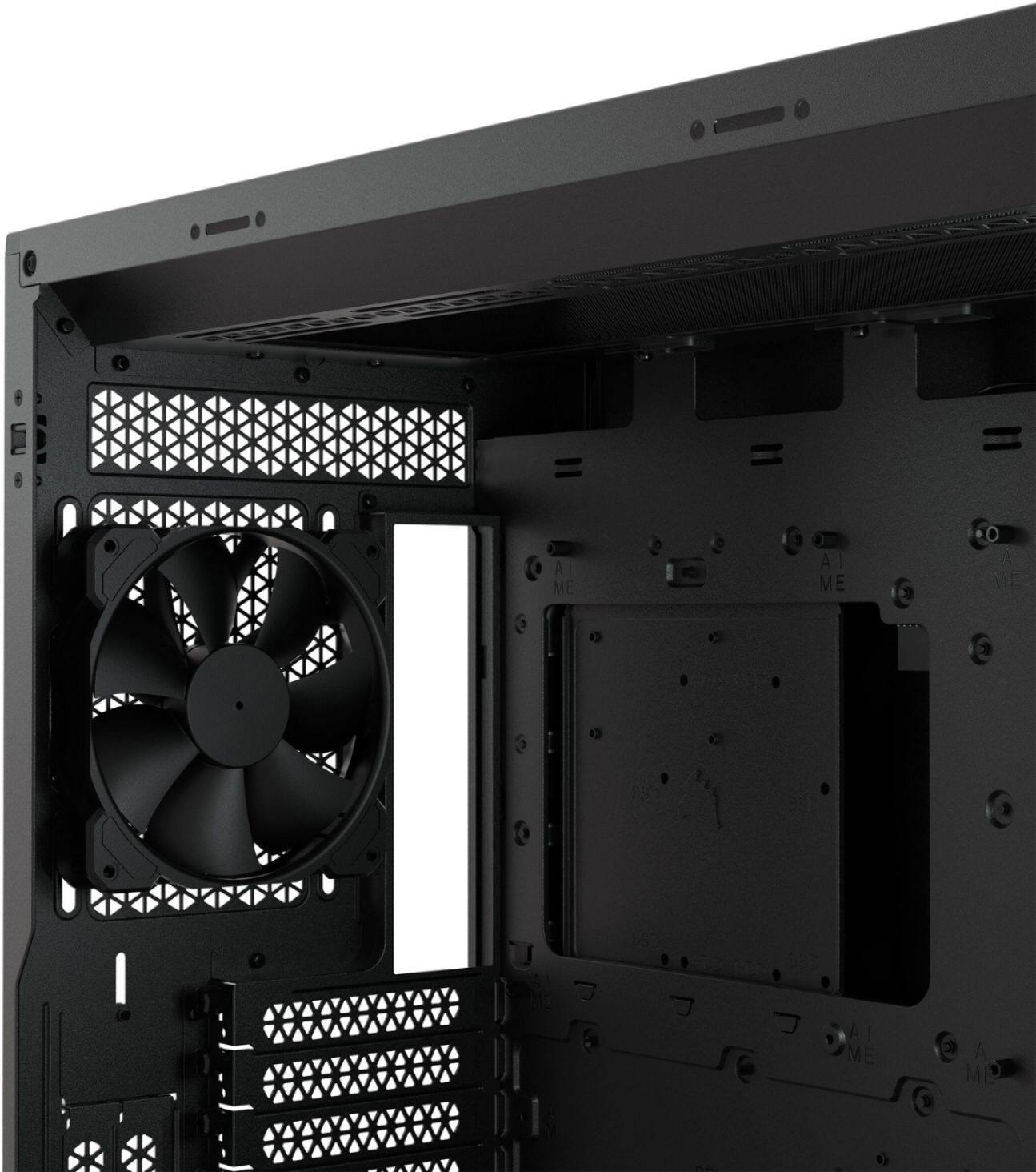 Alt View 17. CORSAIR - 5000D AIRFLOW ATX Mid-Tower PC Case - Black.