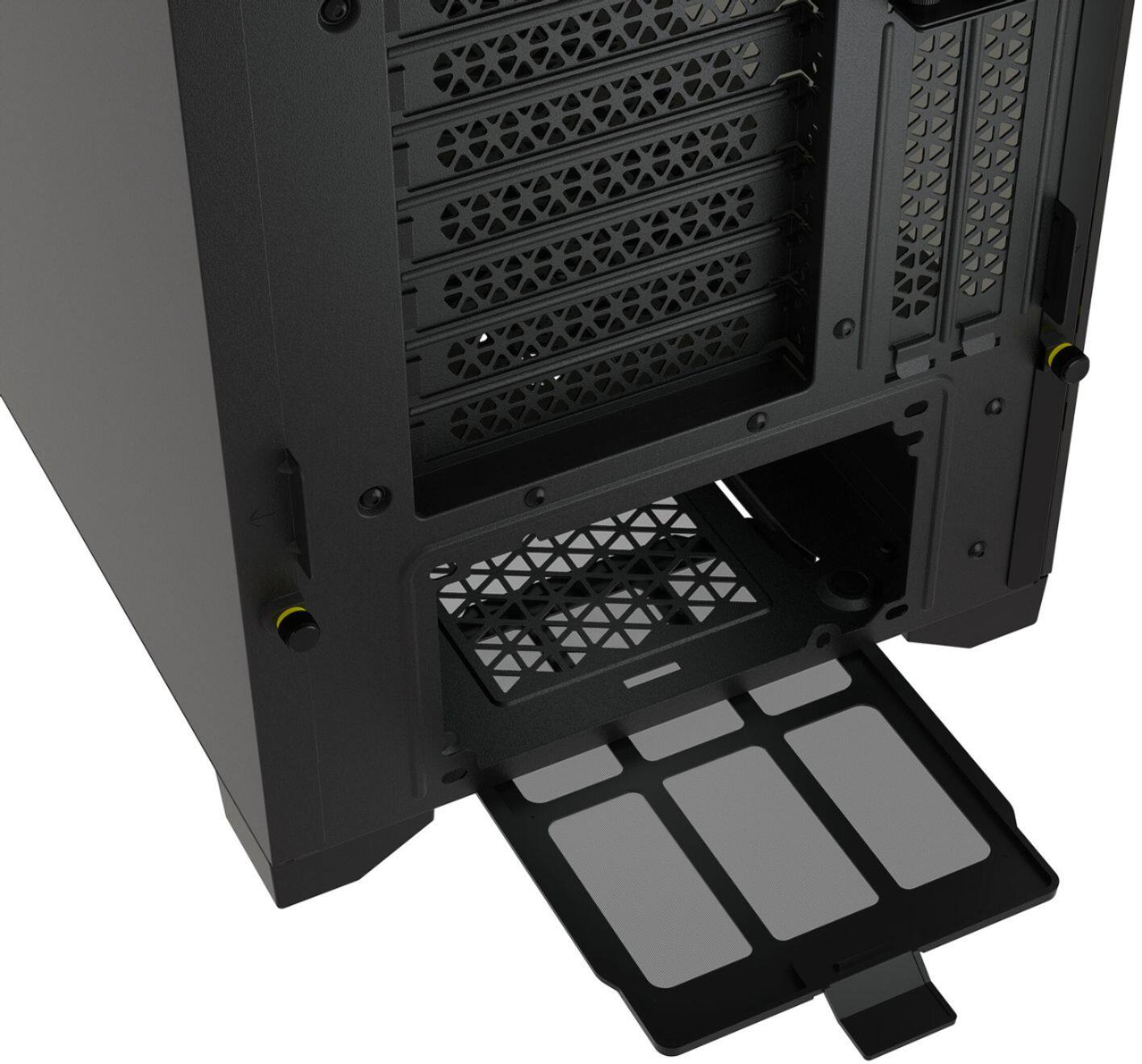 Alt View 18. CORSAIR - 5000D AIRFLOW ATX Mid-Tower PC Case - Black.