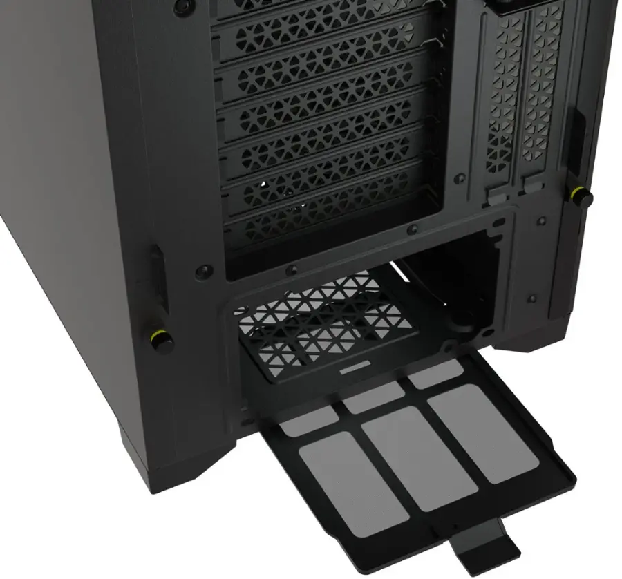 Alt View 18. CORSAIR - 5000D AIRFLOW ATX Mid-Tower PC Case - Black.
