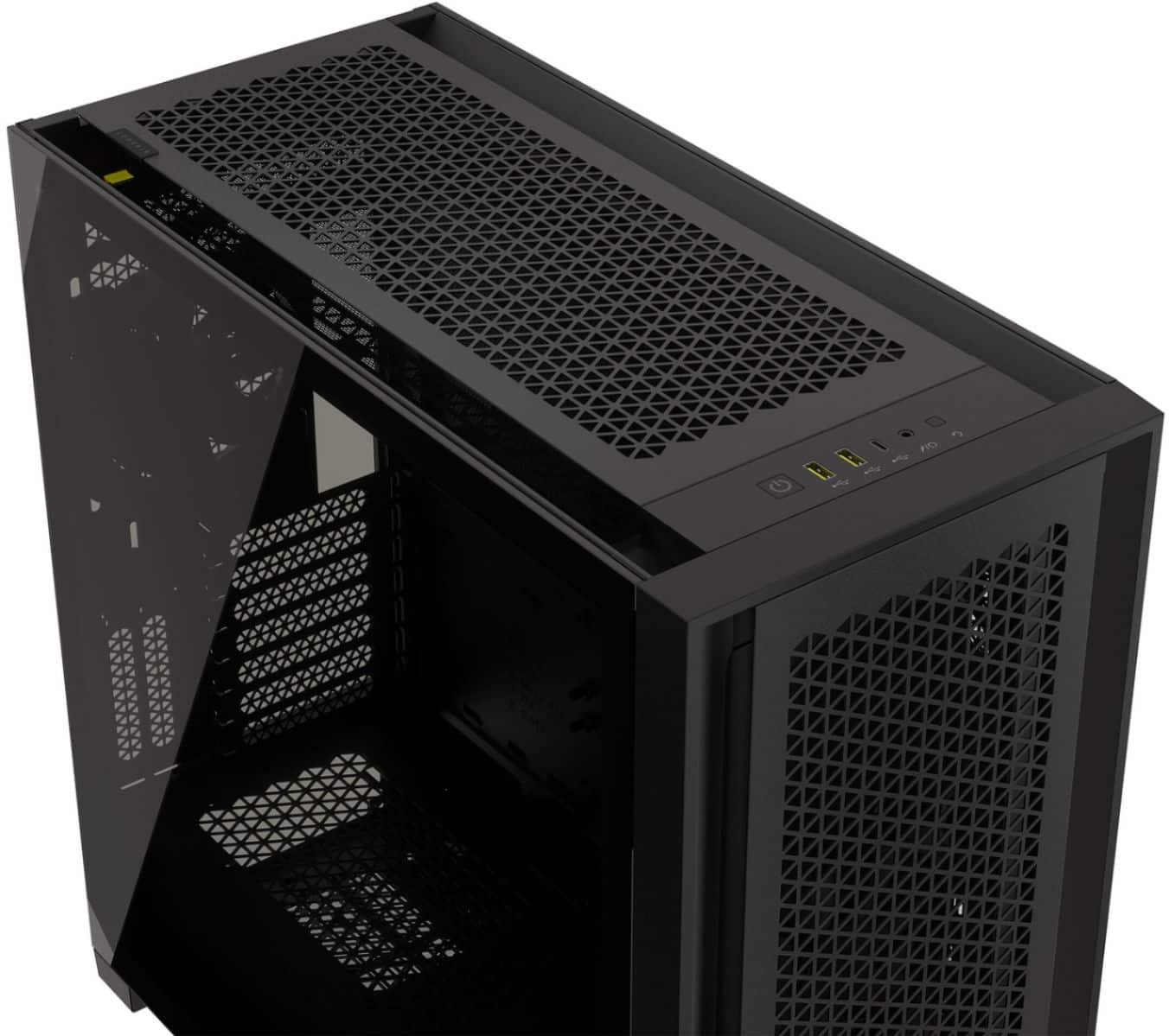 Alt View 21. CORSAIR - 5000D AIRFLOW ATX Mid-Tower PC Case - Black.