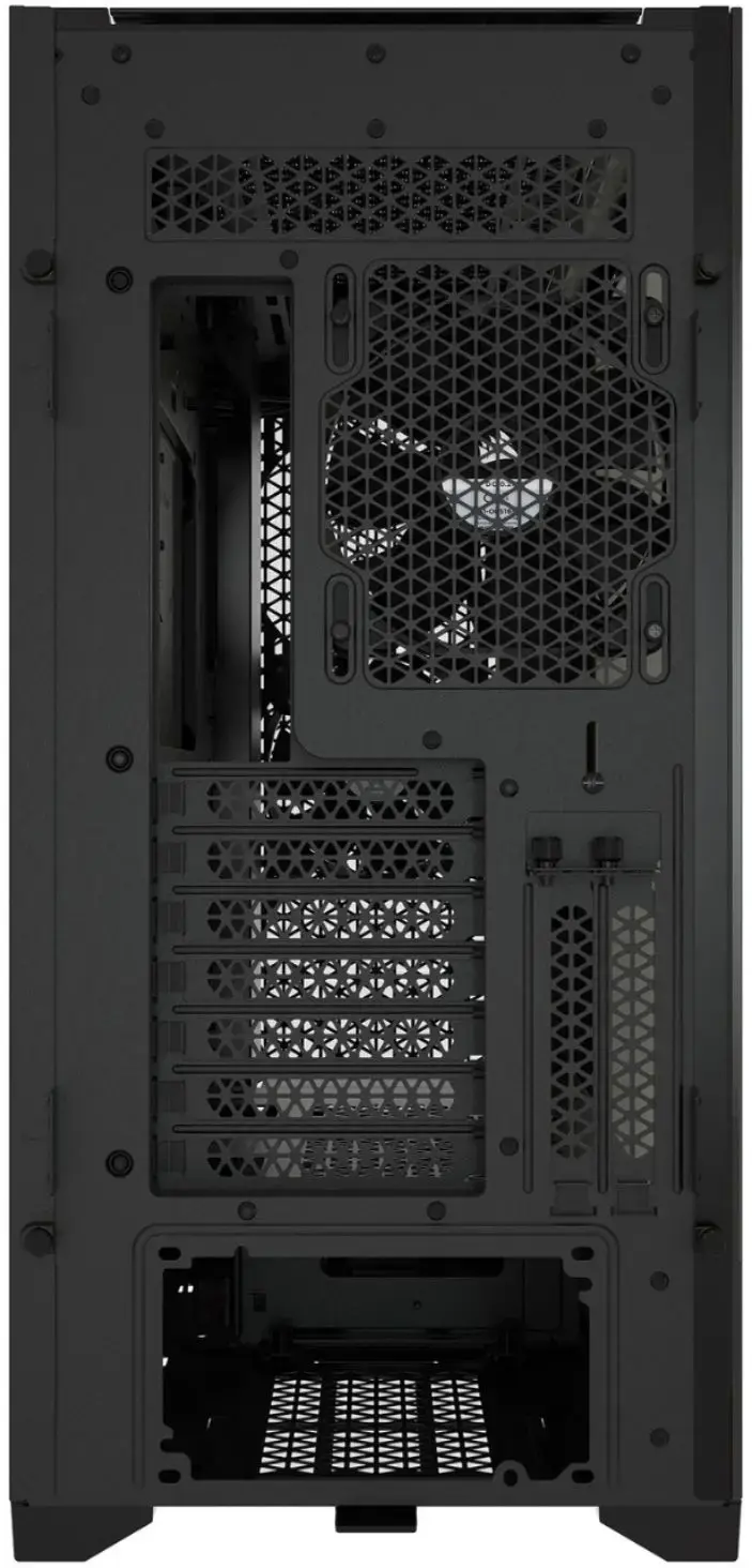 Alt View 24. CORSAIR - 5000D AIRFLOW ATX Mid-Tower PC Case - Black.