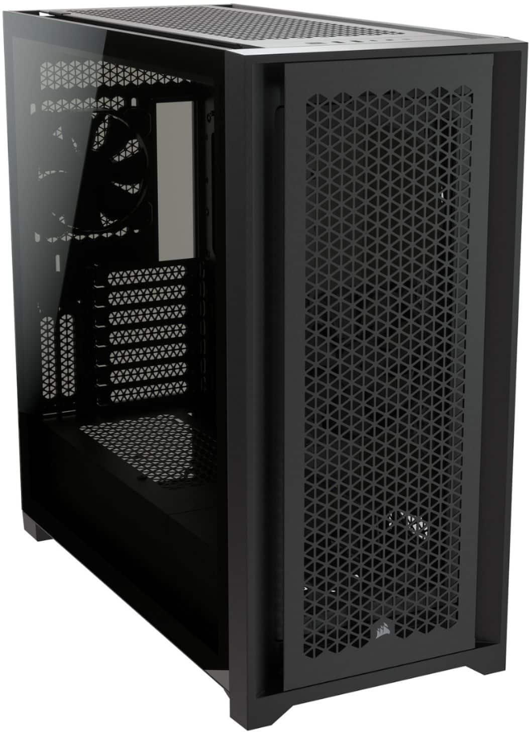 Alt View 27. CORSAIR - 5000D AIRFLOW ATX Mid-Tower PC Case - Black.