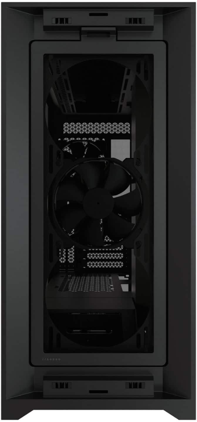 Alt View 29. CORSAIR - 5000D AIRFLOW ATX Mid-Tower PC Case - Black.