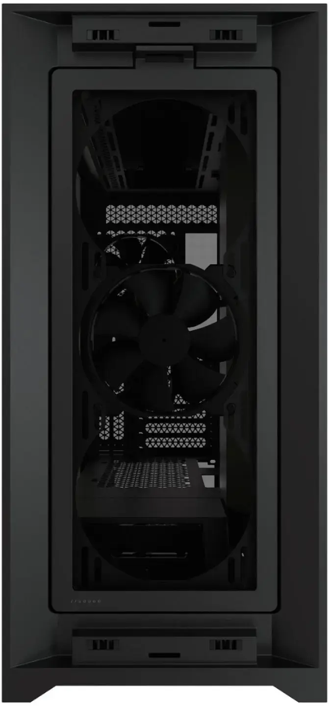 Alt View 29. CORSAIR - 5000D AIRFLOW ATX Mid-Tower PC Case - Black.