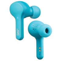 JVC - Gumy True Wireless Headphones - Blue - Front_Zoom