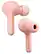 Front. JVC - Gumy True Wireless Headphones - Peach Pink.