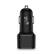 Alt View 11. Rexing - 78W Vehicle Quick Charger with 1 USB-C & 1 USB Port Compatible with iPhone and Samsung Note - Black.