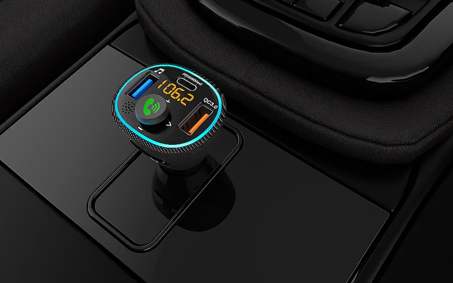 Car Note R3eminder Rexing FM3 Car Wireless FM Transmitter Black BBYC73 - Best Buy