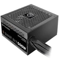 Thermaltake - Smart BX1 550W 80 Plus Bronze Certified Continuous Power ATX Power Supply - Front_Zoom
