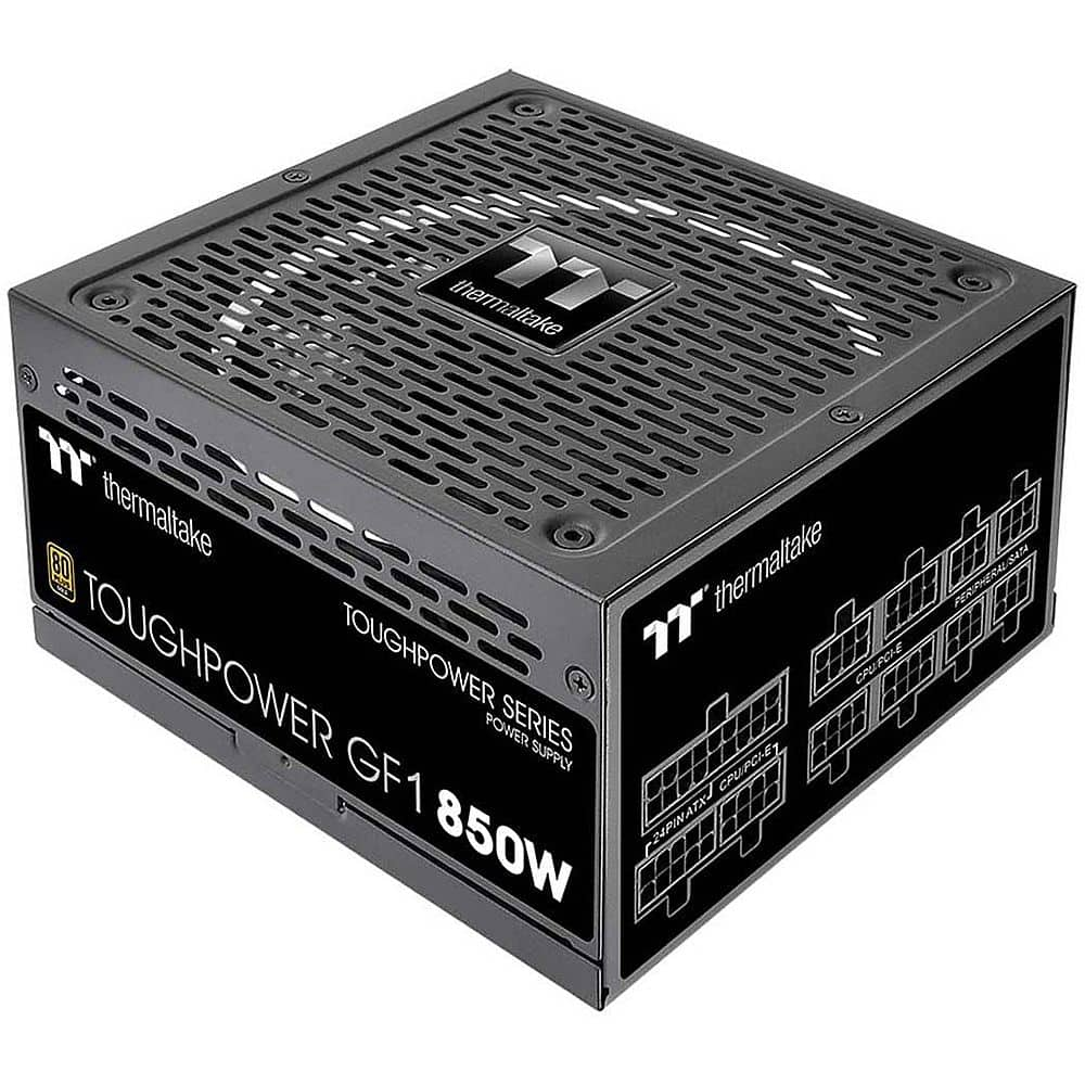 Thermaltake Toughpower GF1 850W 80 PLUS Gold Fully Modular Power Supply  Black PS-TPD-0850FNFAGU-1 - Best Buy