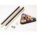 Alt View 14. Fat Cat - Fat Cat Tucson 7' Pool Table with Ball Return - Blue.