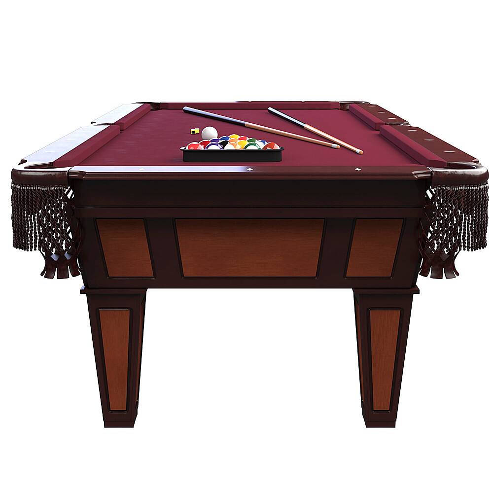 Best Buy Fat Cat Reno 7.5' Billiard Table with Play Package Burgundy