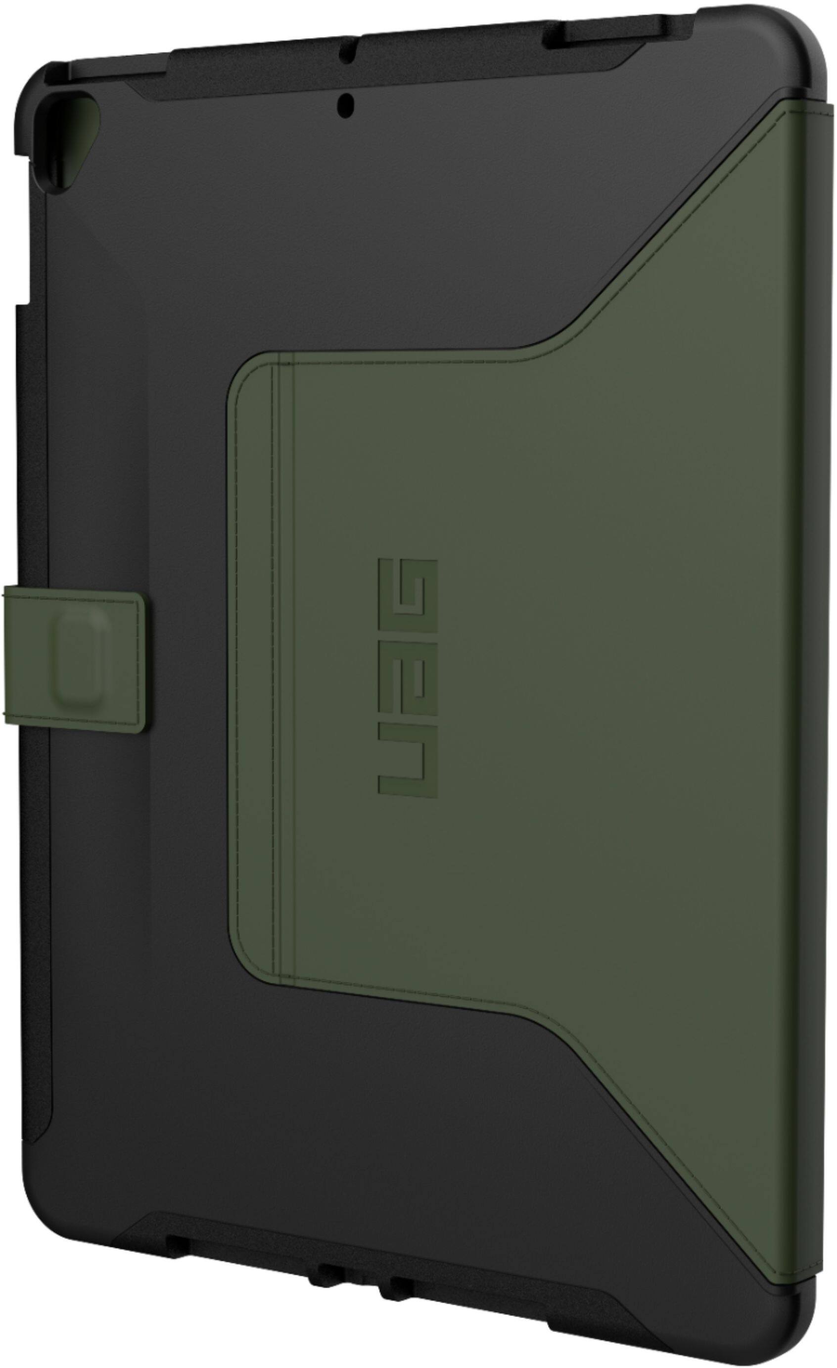 Alt View 12. UAG - Scout Folio Case for Apple 10.2-Inch iPad (9th/8th/7th Generations) - Olive.