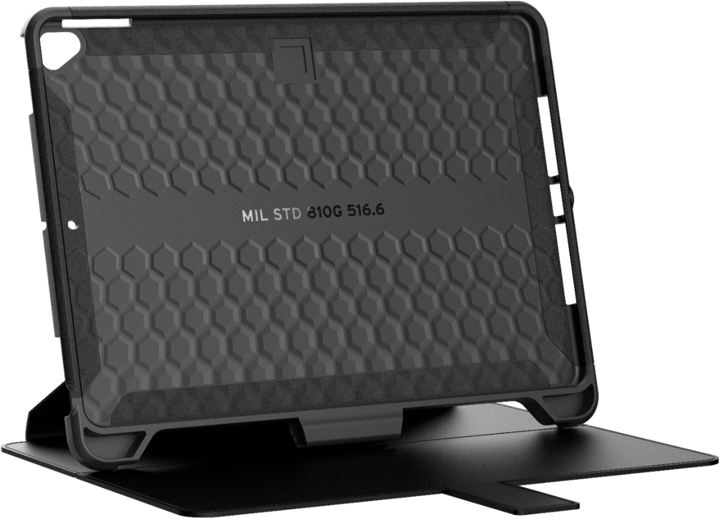 Alt View 13. UAG - Scout Folio Case for Apple 10.2-Inch iPad (9th/8th/7th Generations) - Olive.