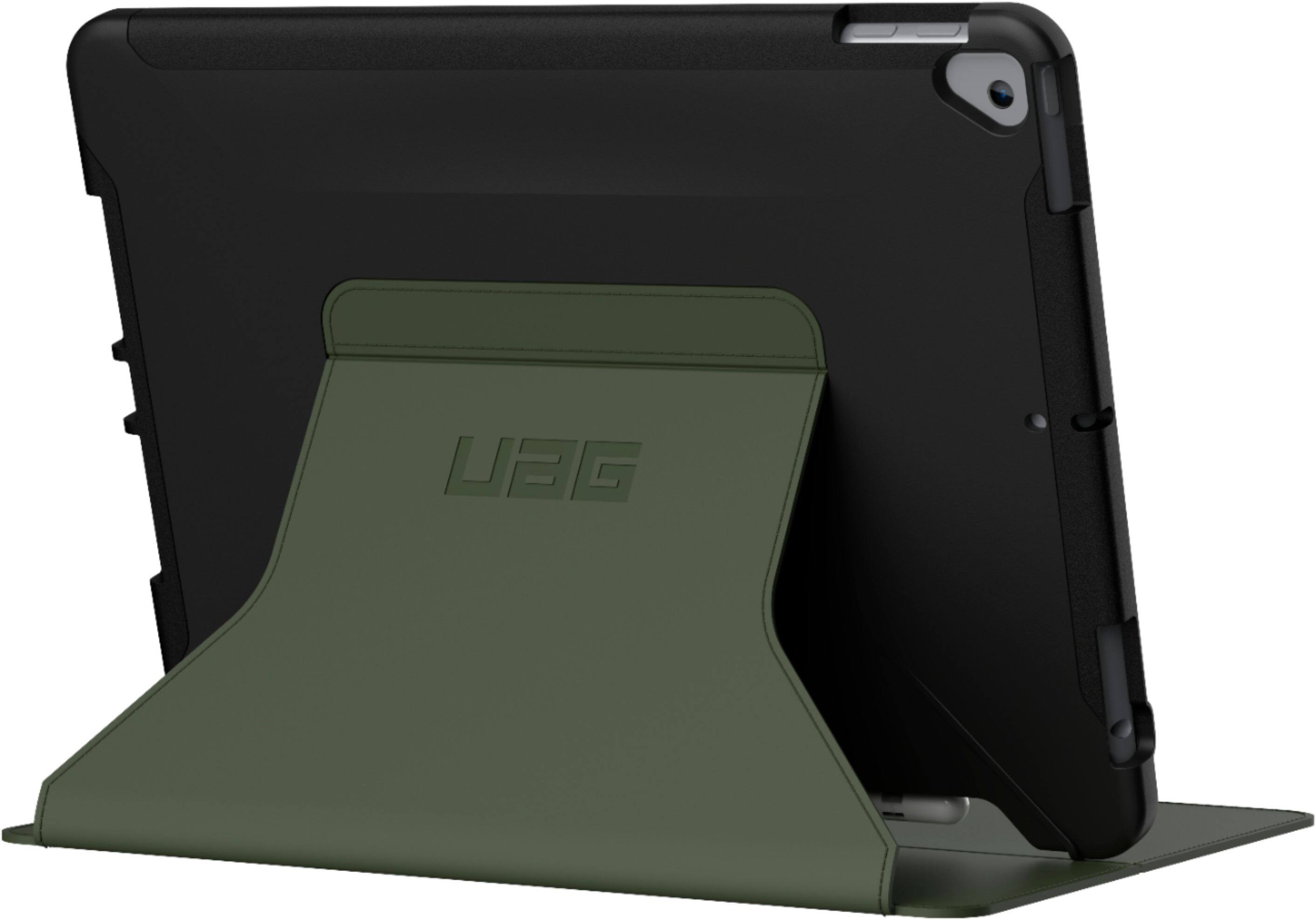 Alt View 14. UAG - Scout Folio Case for Apple 10.2-Inch iPad (9th/8th/7th Generations) - Olive.