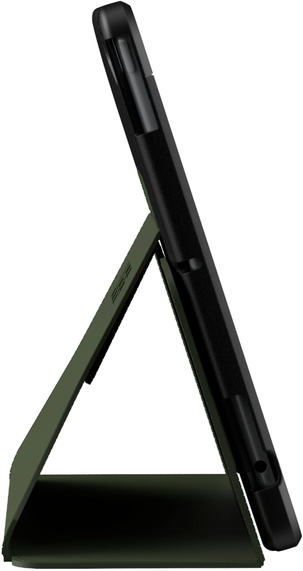 Alt View 15. UAG - Scout Folio Case for Apple 10.2-Inch iPad (9th/8th/7th Generations) - Olive.