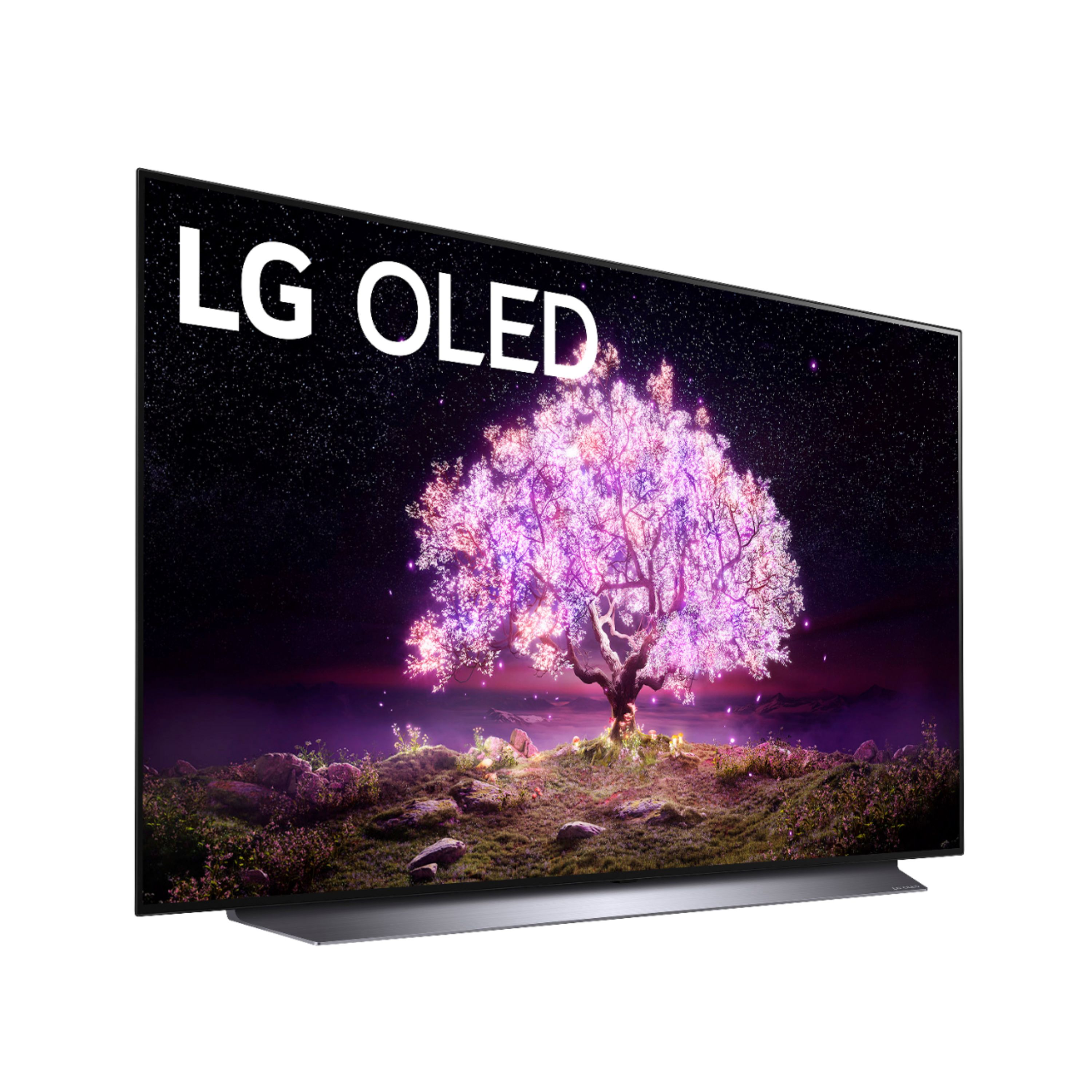Back View: LG - 48" Class C1 Series OLED 4K UHD Smart webOS TV