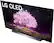 Alt View 3. LG - 77" Class C1 Series OLED 4K UHD Smart webOS TV - Black.