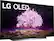 Left. LG - 77" Class C1 Series OLED 4K UHD Smart webOS TV - Black.