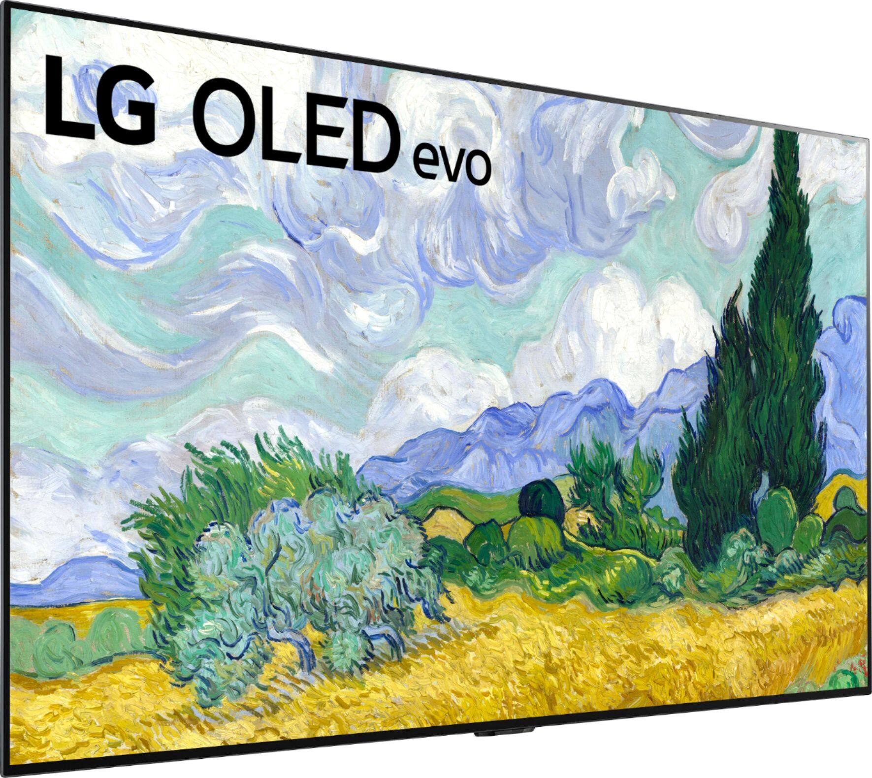 Alt View 11. LG - 55" Class G1 Series OLED evo 4K UHD Smart webOS TV with Gallery Design - Dark Grey.