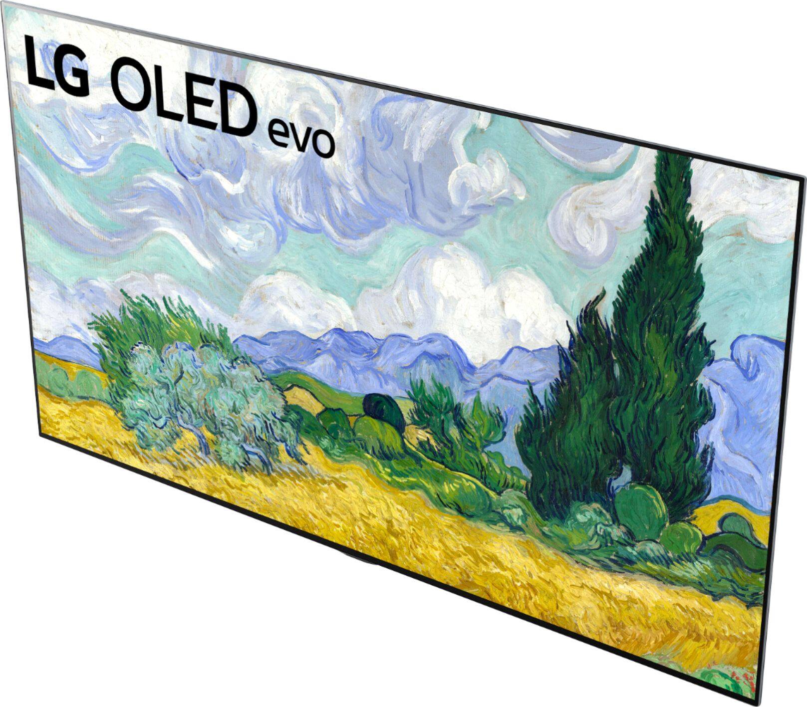 Alt View 13. LG - 55" Class G1 Series OLED evo 4K UHD Smart webOS TV with Gallery Design - Dark Grey.