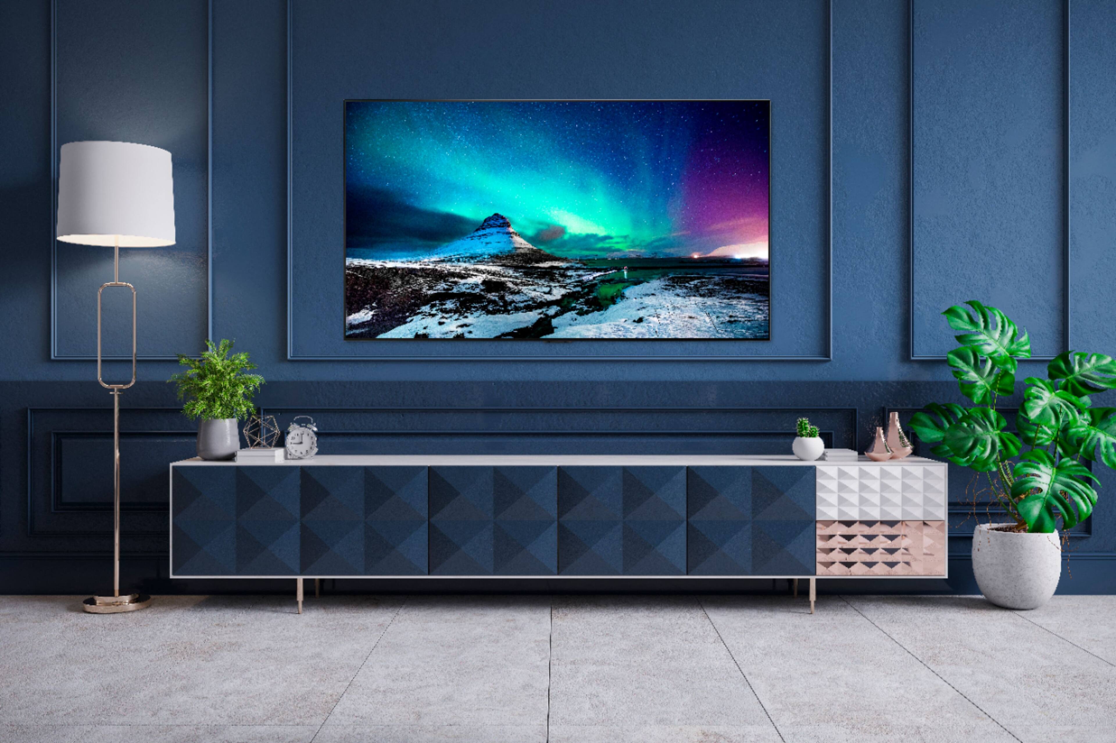 Alt View 22. LG - 55" Class G1 Series OLED evo 4K UHD Smart webOS TV with Gallery Design - Dark Grey.