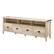 Angle. Walker Edison - Industrial Farmhouse TV Stand for TV's up to 80" - White Oak.