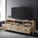 Alt View Zoom 12. Walker Edison - Industrial Farmhouse TV Stand for TV's up to 80" - White Oak.