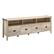 Left. Walker Edison - Industrial Farmhouse TV Stand for TV's up to 80" - White Oak.