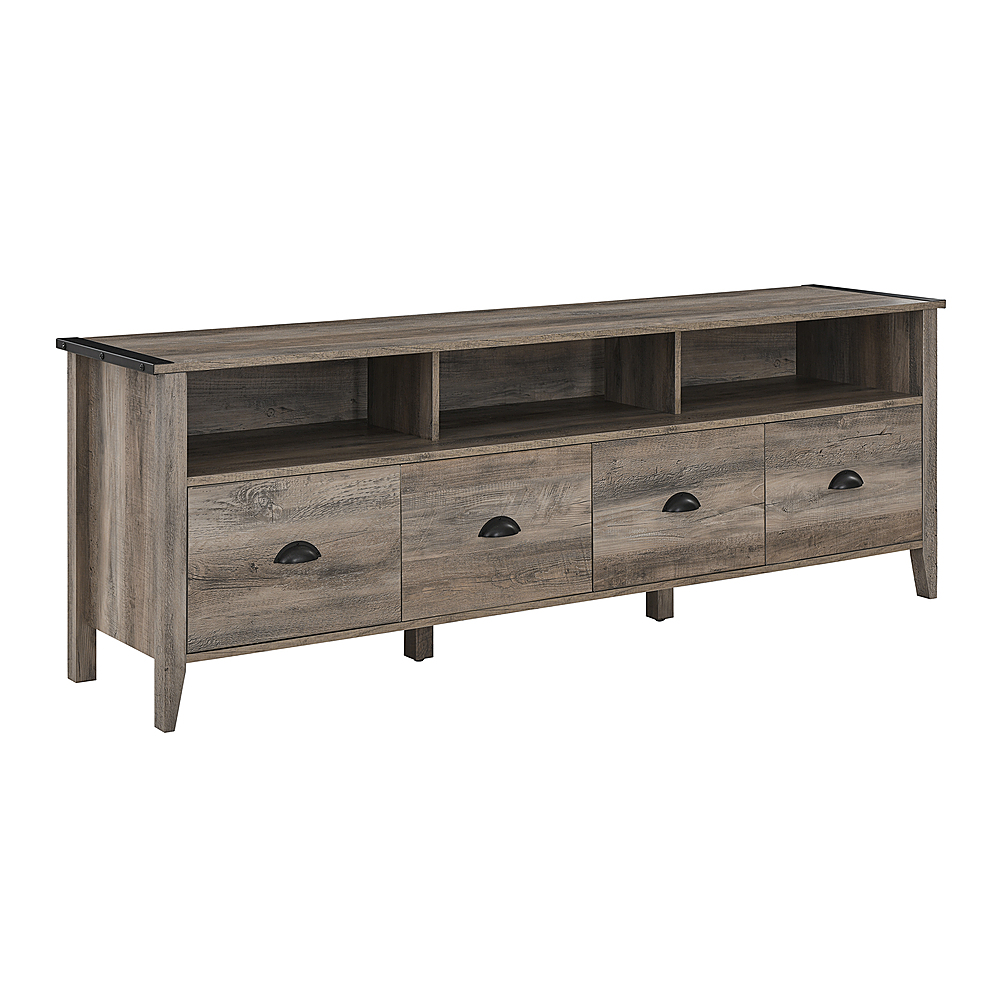 Walker Edison Industrial Farmhouse TV Stand for TV's up to 80