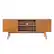 Front. Walker Edison - Modern 2 Door TV Console for TV's up to 65" - Caramel.