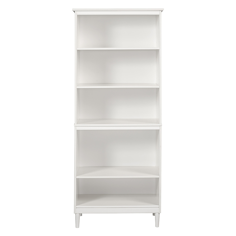 Walker Edison 70 Tall Modern 4 Shelf, 90 Inch Tall Bookcase White