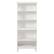 Front. Walker Edison - 70" Tall Modern 4 Shelf Wood Bookcase - White.