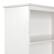 Alt View 11. Walker Edison - 70" Tall Modern 4 Shelf Wood Bookcase - White.