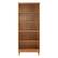 Front. Walker Edison - 70" Tall Modern 4 Shelf Wood Bookcase - Caramel.
