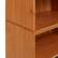 Alt View 11. Walker Edison - 70" Tall Modern 4 Shelf Wood Bookcase - Caramel.