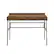 Front. Walker Edison - Modern Industrial 3-Drawer Wood Computer Desk - Rustic Oak.