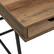 Alt View 12. Walker Edison - Modern Industrial 3-Drawer Wood Computer Desk - Rustic Oak.