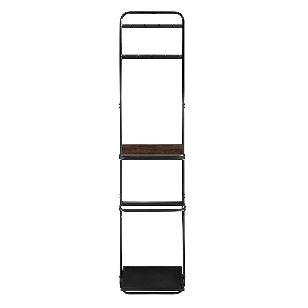 Walker Edison Modern Narrow Hall Tree Dark Walnut BBT72EASTDW - Best Buy