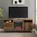 Alt View 11. Walker Edison - Modern Two Drawer Fireplace TV Stand for Most TVs up to 65” - Rustic Oak.