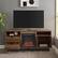 Alt View 12. Walker Edison - Modern Two Drawer Fireplace TV Stand for Most TVs up to 65” - Rustic Oak.