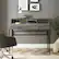Alt View 12. Walker Edison - 44” Modern Writing Desk with Hutch - Cerused Ash.